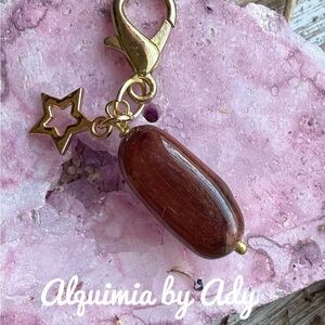 Alquimia Gold and Brown Hair Accessory